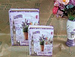 💜Книга скринька 2 в 1 "Lavender" високої якості