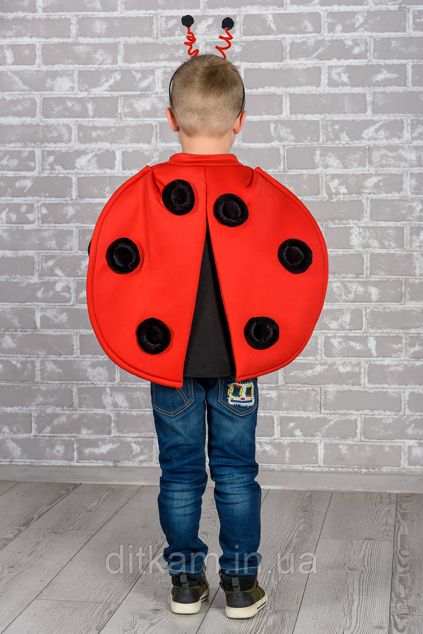 Дитячий карнавальний костюм Божа корівка для хлопчика (Сонечко), фото 1