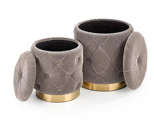 POLLY набор из 2 пуфов HALMAR