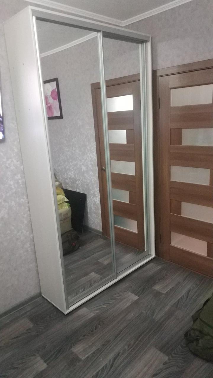 Шафа-купе 1300х600х2100 Влаби - 2 фасаду купити в Україні