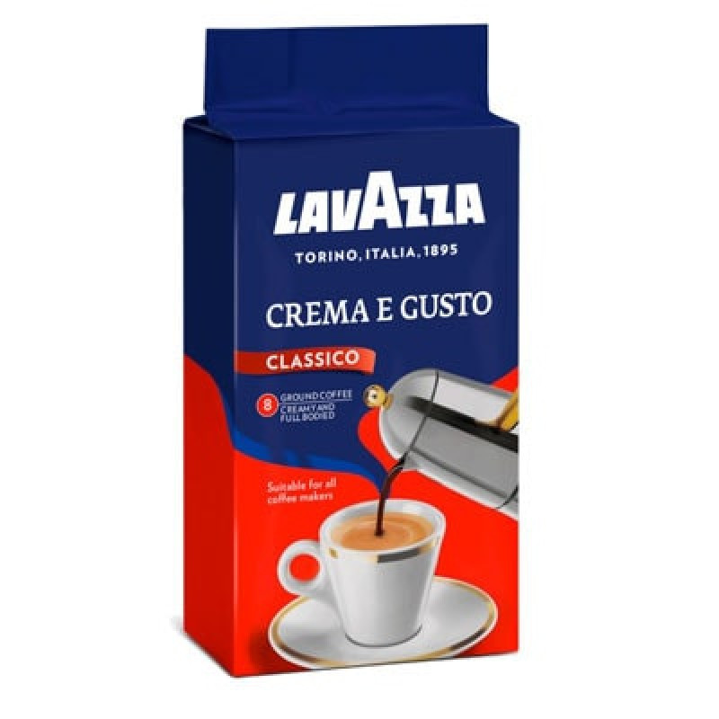 LAVAZZA CREMA E GUSTO CLASSICO МОЛОТЫЙ 250Г