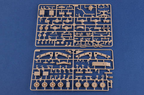 КрАЗ-6446 (з напівпричепом МАЗ / ЧМЗАП-5247Г). Збірна модель в
