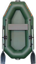 Човен надувний Колібрі з пвх k-190 Лайт одномісний Kolibri слань-килимок