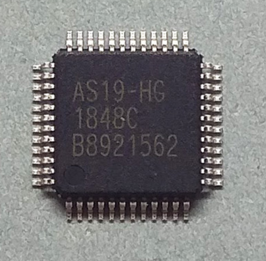 Мікросхема AS19-HG, TFT-LCD 18+1 канальний гамма-буфер QFP48 AS19-H1G