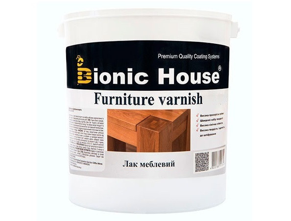 Акриловий лак для меблів "Bionic House" 10 л