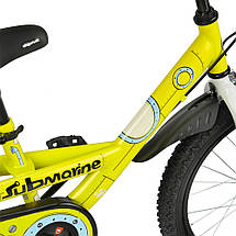 Дитячий двоколісний велосипед RoyalBaby Chipmunk Submarine 16", OFFICIAL UA, жовтий, фото 4