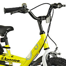 Дитячий двоколісний велосипед RoyalBaby Chipmunk Submarine 16", OFFICIAL UA, жовтий, фото 5