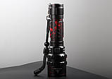 Далекобійний ліхтар XHP50 + Акумулятор 5000mAh TRLIFE Red-Black Camo Edition (1800LM, 1000м, USB, 26650), фото 7