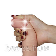 Реалістичний вібратор з пультом The Ultra Soft Dude Vibrating 7.5", фото 3