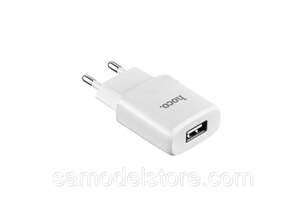Мережевий зарядний пристрій HOCO С72A 1USB 2,1А