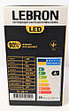 Світлодіодна лампа LEBRON LED A80 20W E27 4100K 1800 Lm, фото 6