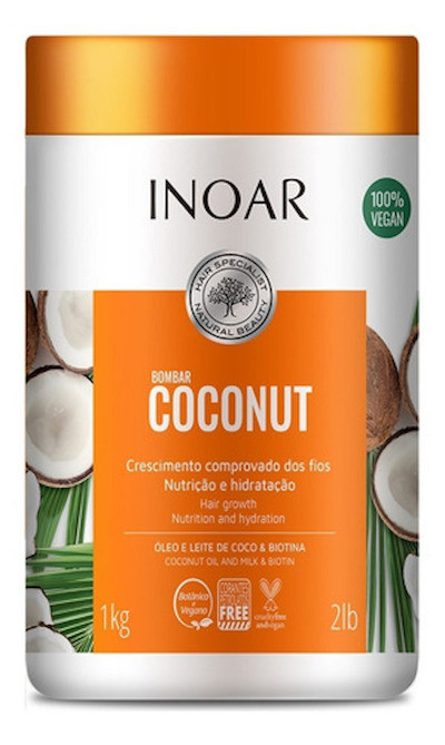 Маска Inoar Bombar Coconut 200 мл (розлив)