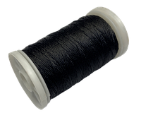 Нитка полиэстер для ручного шитья и рукоделия dtex 233/3 цвет Черный