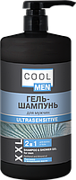 Гель-шампунь 1000 мл ULTRASENSITIVE Cool Men