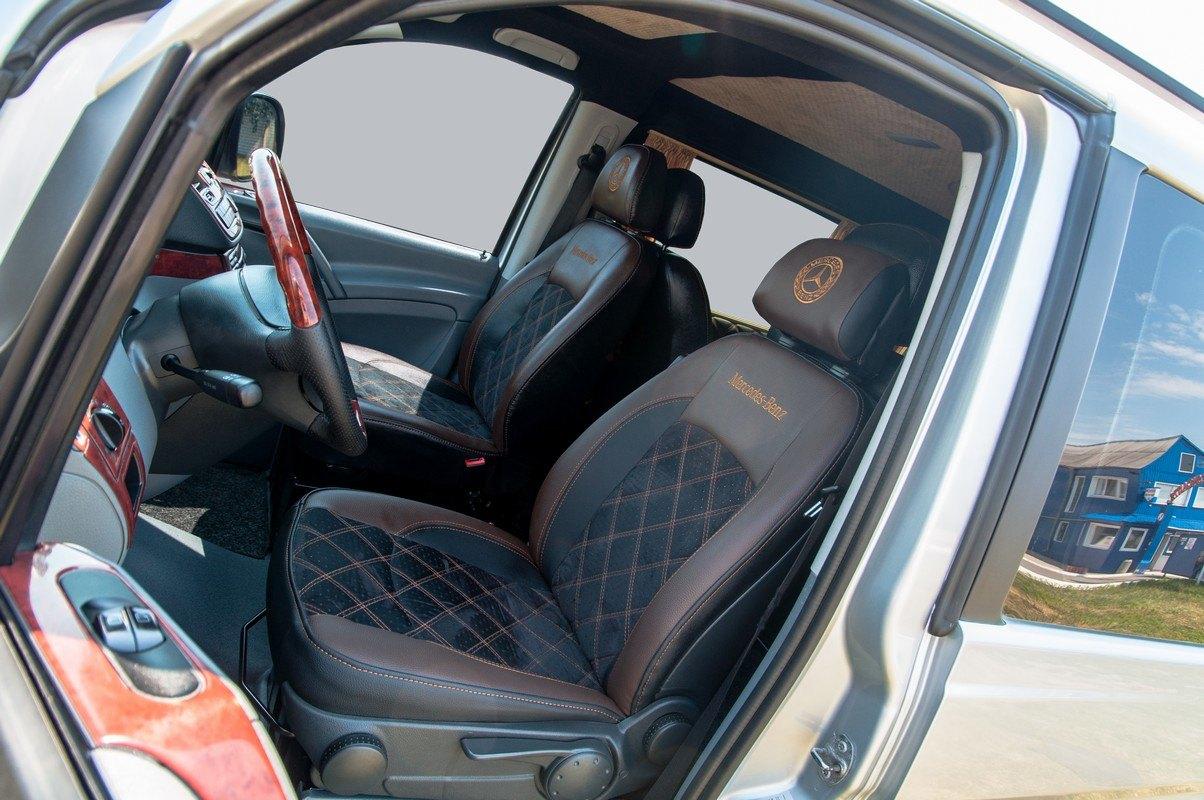 Чохли Mercedes-Benz Vito 639 2003- Нубук 1+1