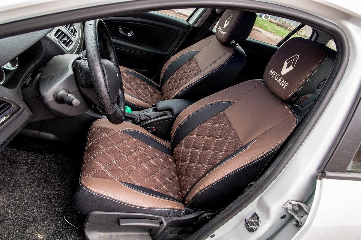 Чохли Renault Megane III 2008-2015 Нубук