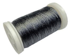 Нитка поліестер для ручного шиття і рукоділля dtex 233/3 колір Темно-сірий 2346