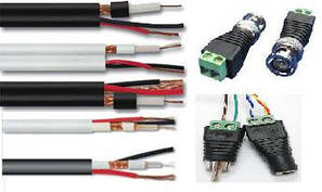 Кабель і роз'єм для відеоспостереження