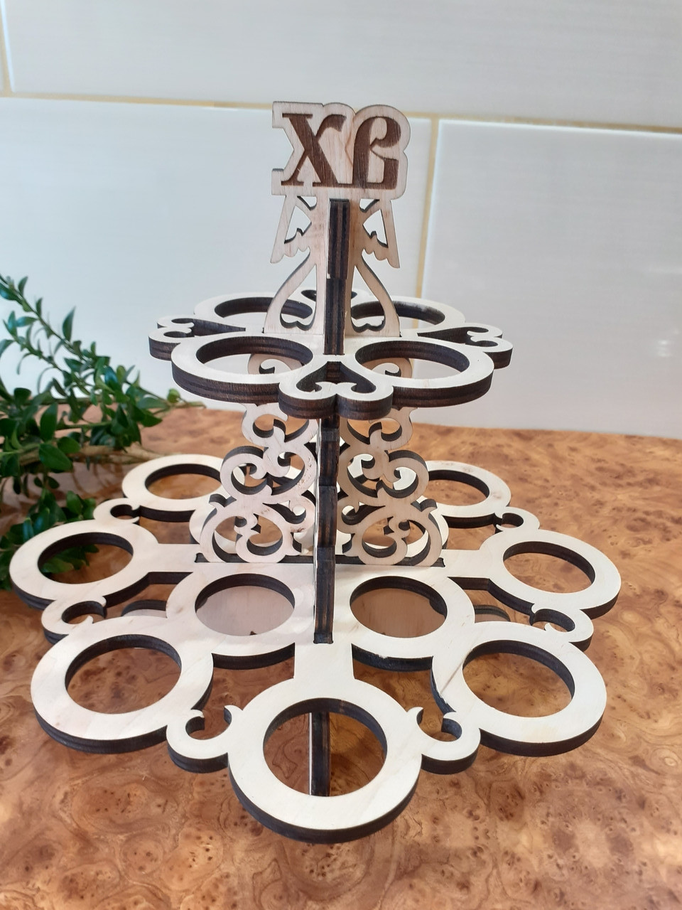 Великодня підставка для яєць. Великодній декор., фото 1