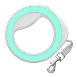 Поводок-рулетка WAUDOG кругла, для собак дрібних і середніх порід до 40 кг, 2,9 м