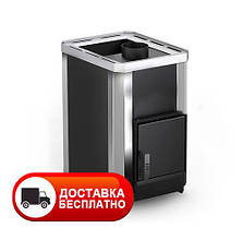 Піч для лазні Класик ПКС-01,02,04 (12,18,26 м³) без виносної топки кожух комбінований