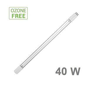 Безозонова ультрафіолетова бактерицидна лампа Doctor-101 40W довжина 843 мм, діаметр 15 мм (підходить для рециркулятора)