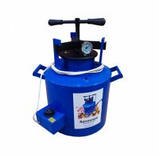 Універсальний побутовий автоклав електрика або газ на 7 літрів банок пр-во Харків, фото 2