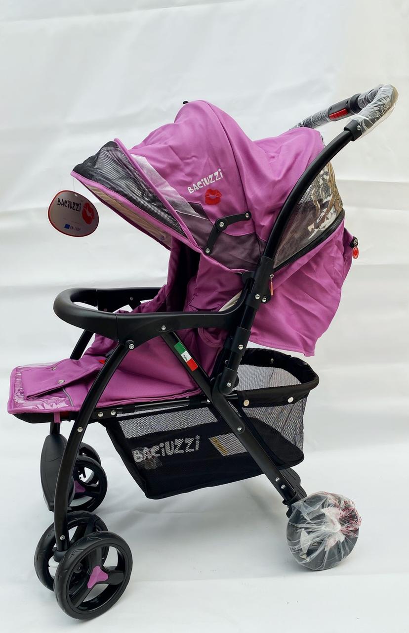 Детская прогулочная коляска с перекидной ручкой Baciuzzi B14 - фото 3 - id-p1344840969