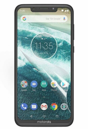 Гідрогелева захисна плівка AURORA AAA на Motorola One на весь екран прозора, фото 1