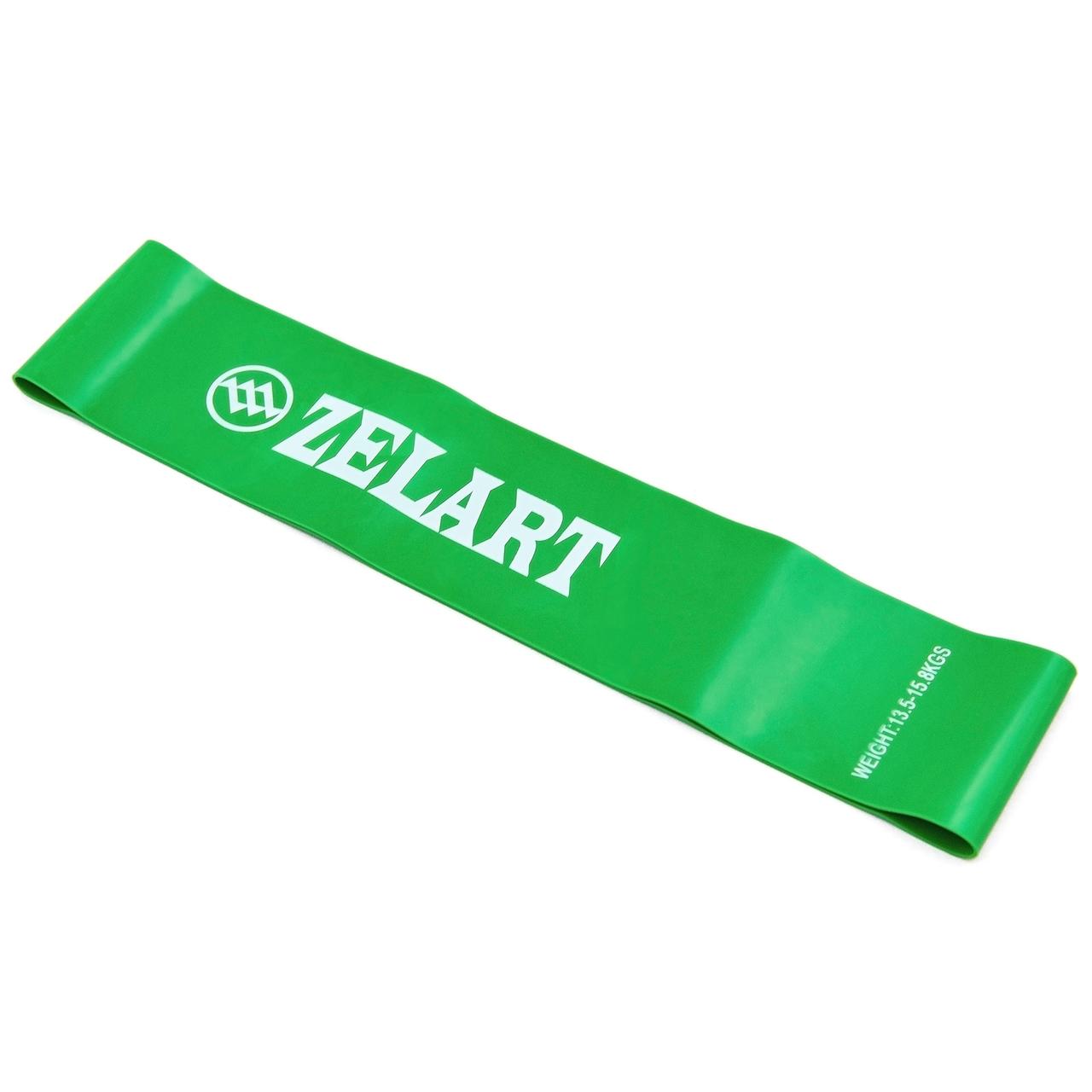 Резинка для фітнесу LOOP BANDS Zelart М зелений FI-8228-4