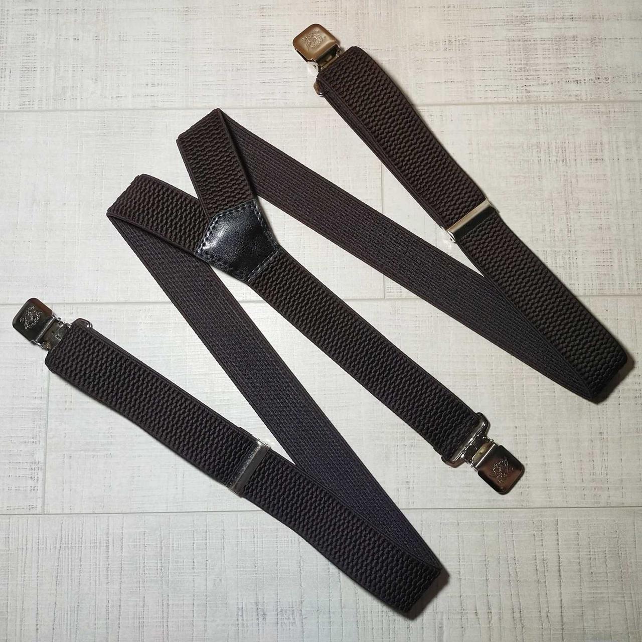 Підтяжка доросла батальна 40ка Y (шоколад)