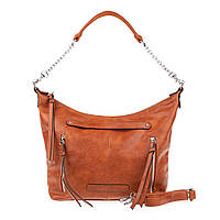 Женская сумка через плечо Goodyfun 8276 коричневая (fb)