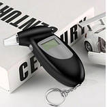 Електронний алкотестер Alcohol Tester  ⁇  Персональний алкотестер Digital Breath Alcohol Tester з мундштуками, фото 11