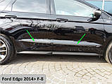 Молдинги на двері для Ford Edge 2014-2020, фото 3