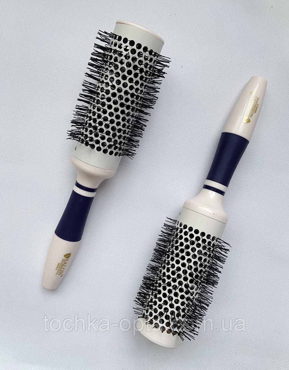 Брашинг для волосся SALON PROFESSIONAL з керамічною поверхнею(9883)