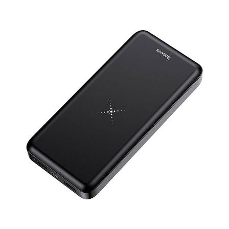 УМБ Power Bank (зовнішній акумулятор) для телефону Baseus M36 БЗП 10000 мАг Чорний (PPALL-M3601), фото 1