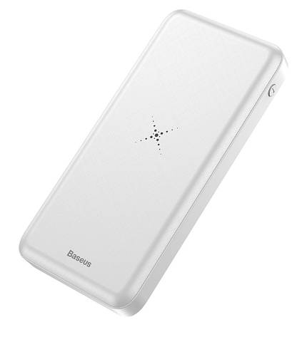 УМБ Power Bank (зовнішній акумулятор) для телефону Baseus M36 БЗП 10000 мАг Білий (PPALL-M3602), фото 1
