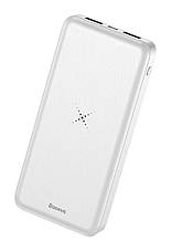 УМБ Power Bank (зовнішній акумулятор) для телефону Baseus M36 БЗП 10000 мАг Білий (PPALL-M3602), фото 4