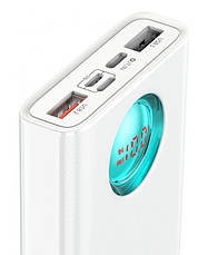 УМБ Power Bank (зовнішній акумулятор) для телефону Baseus Quick Charge 20000 мАг Білий (PPALL-LG02), фото 5