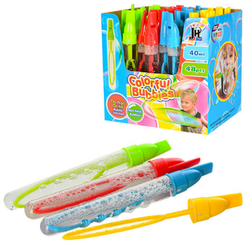 Мильні бульбашки Меч 40мл,свисток,в дисплеї,20х19,5х15см №325(48)(288)