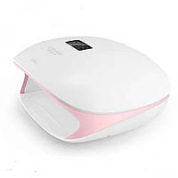 Лампа SUN 4S 48 ВТ LED UV світлодіодна для манікюру і педикюру, рожева