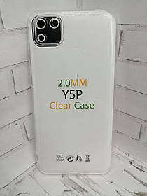 Чохол накладка для Huawei Y5P протиударний бампер прозорий