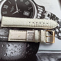 Ремешок для часов кожаный Nagata 22 мм. Уценка!