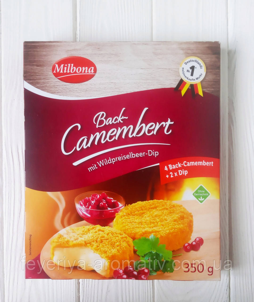 Сыр с плесенью Milbona Back Camembert 350 g (Германия) - фото 1 - id-p1343589237