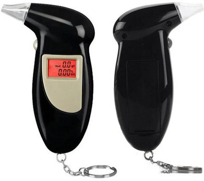 Електронний алкотестер Alcohol Tester ⁇ Персональний алкотестер Digital Breath Alcohol Tester з мундштуками