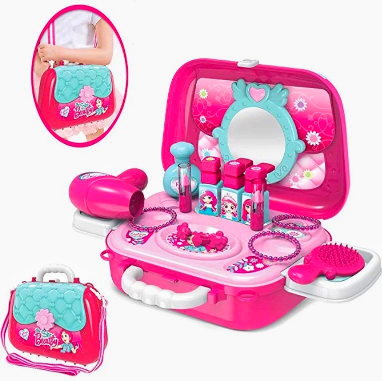 Портативний дитячий рюкзак Hairdresser toy ⁇ Набір для маленького перукаря ⁇ ІГРОВИЙ НАБІР ДЛЯ ДІВЧИНКИ
