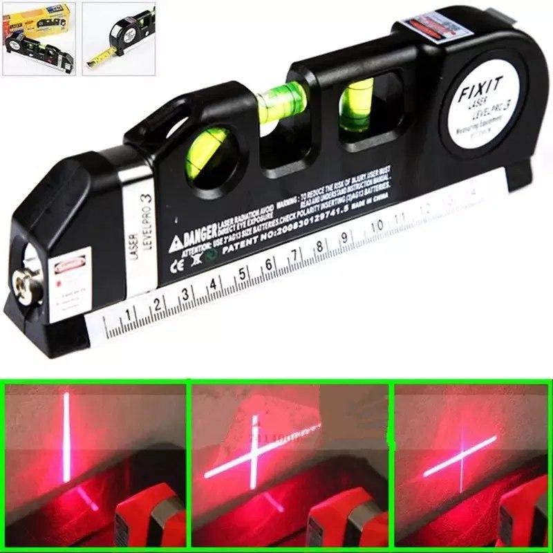 Лазерний рівень нівелір Fixit Laser Level Pro 3 + рулетка + рідинний рівень