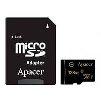 Карта памяти Apacer microSDXC 128Gb UHS-1 (Class 10) (R-80 Mb/s) + Adapter SD