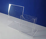 Менюхолдер EKOSTAR тейбл тент А5L з кишенею А6 верт, фото 7