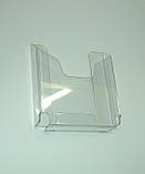 Кишеня буклетниця EKOSTAR 120х140 верт 25 мм, 1,5 мм ПЕТ, фото 3